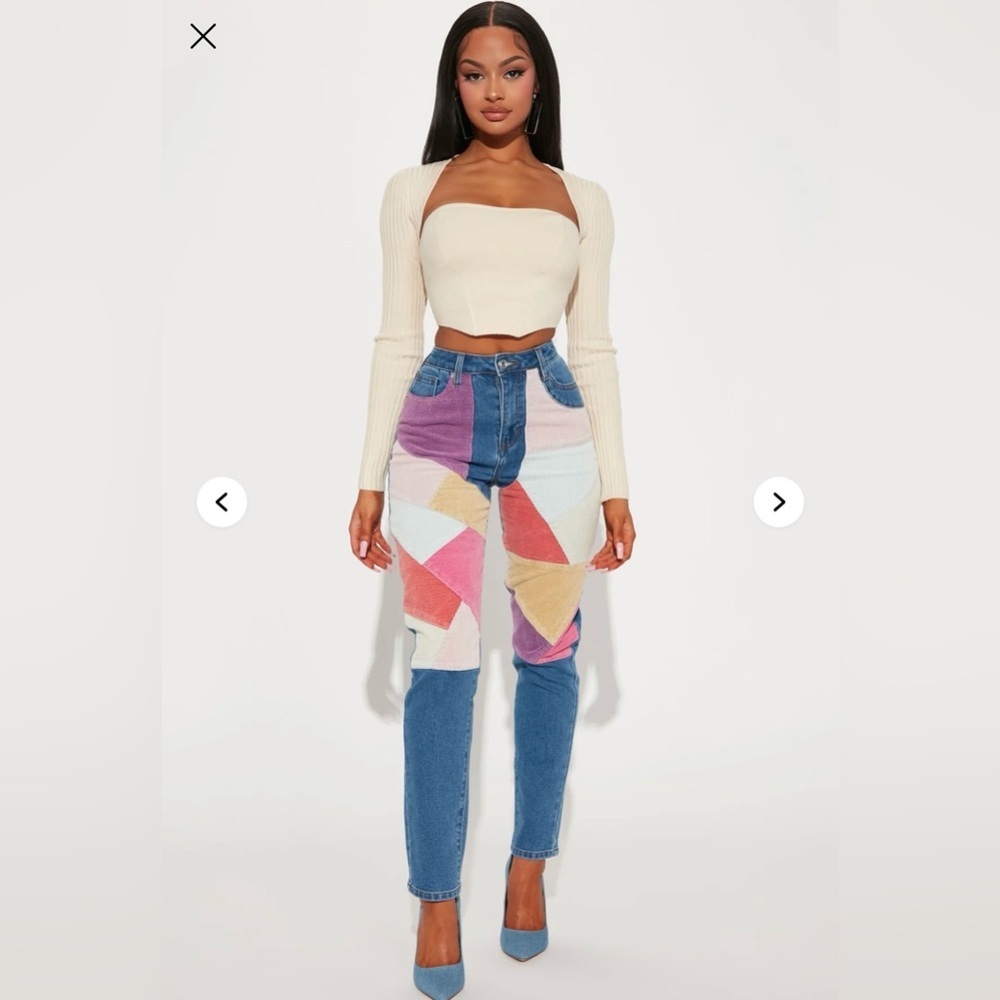Fashion Nova Sweet And Precious Sweater Shrug Set - Oatmeal M
